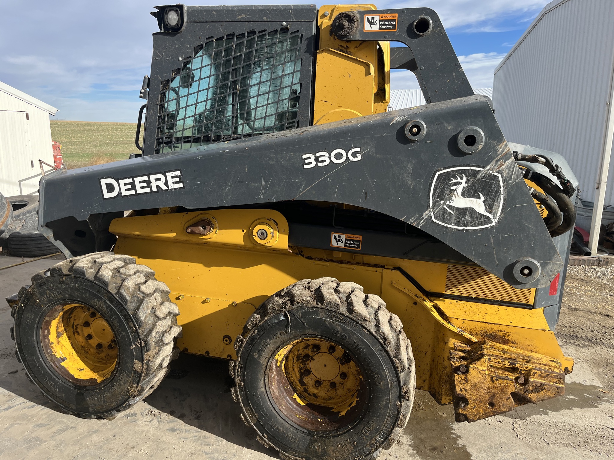  2022 John Deere 330G at Heritage Tractor in Seneca, KS