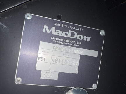 Photo of 2021 MacDon FD140