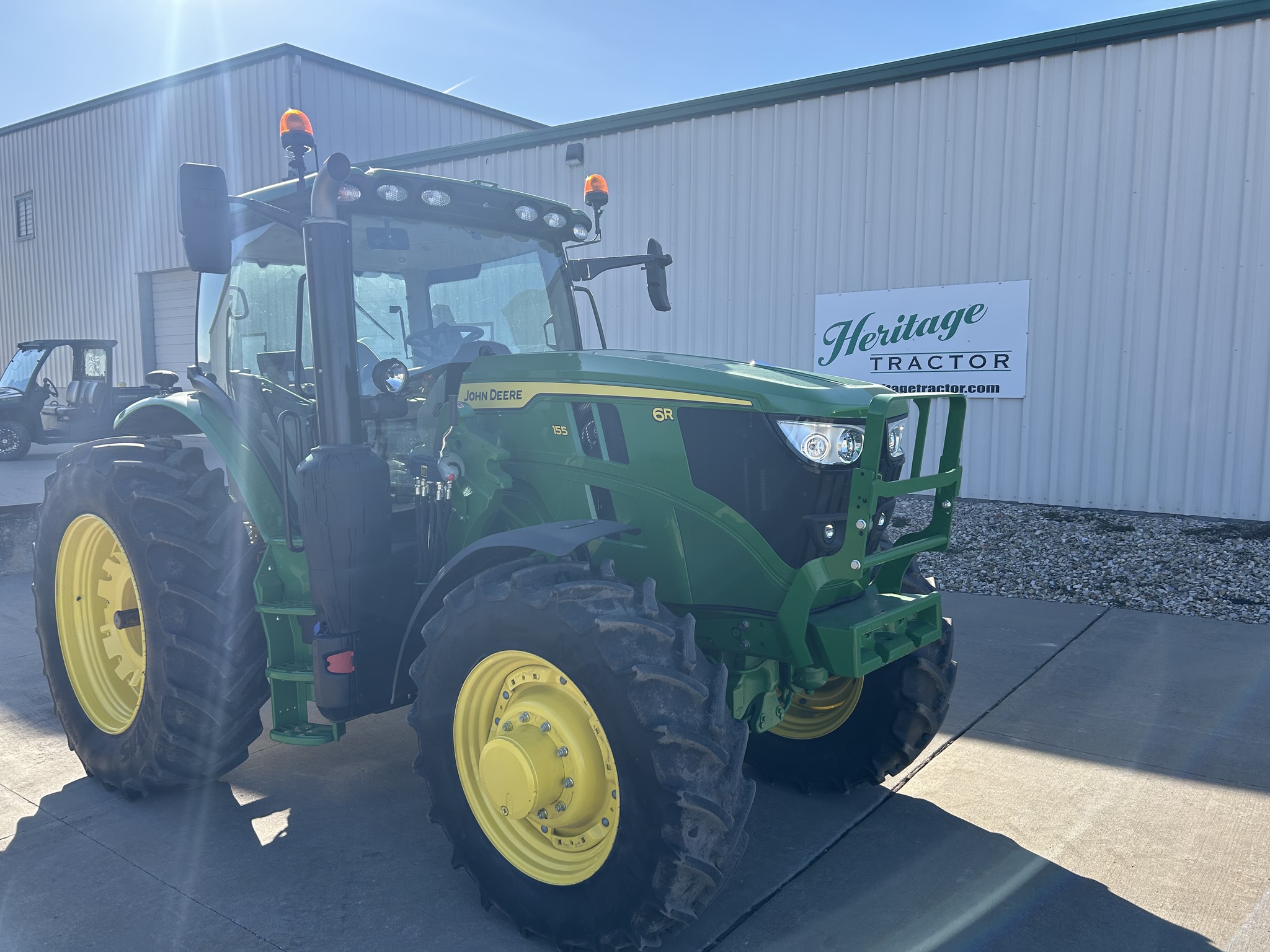  2025 John Deere 6R 155 at Heritage Tractor in Topeka, KS