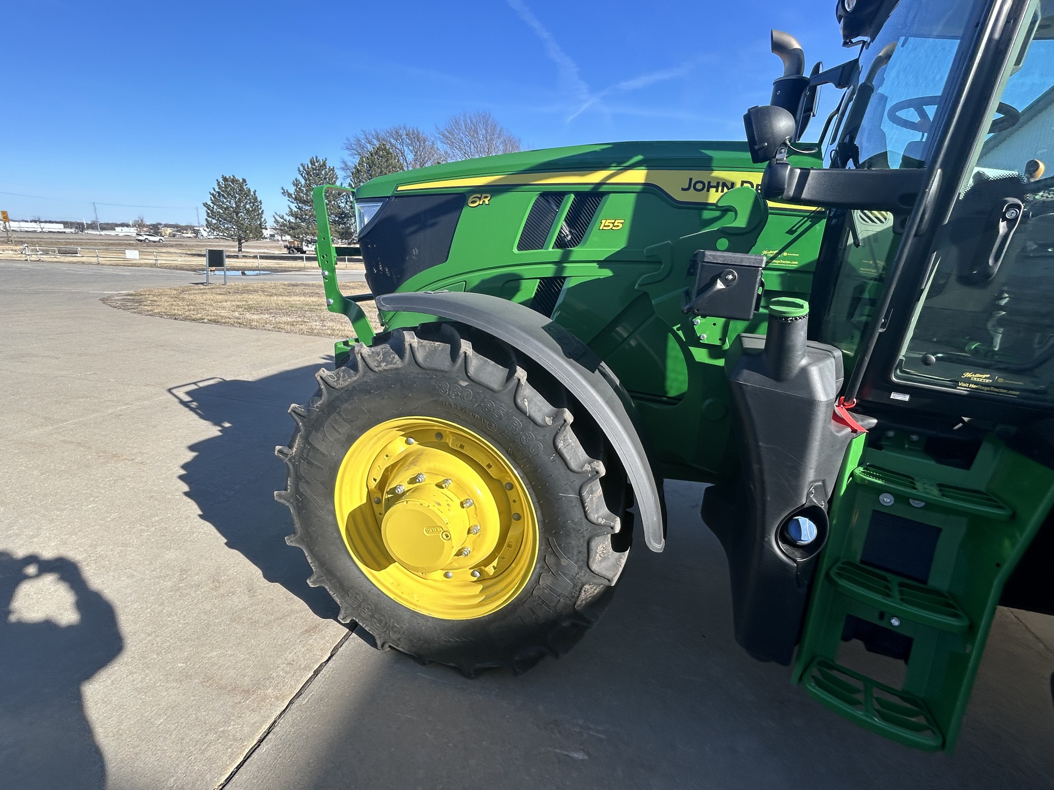  2025 John Deere 6R 155 at Heritage Tractor in Topeka, KS