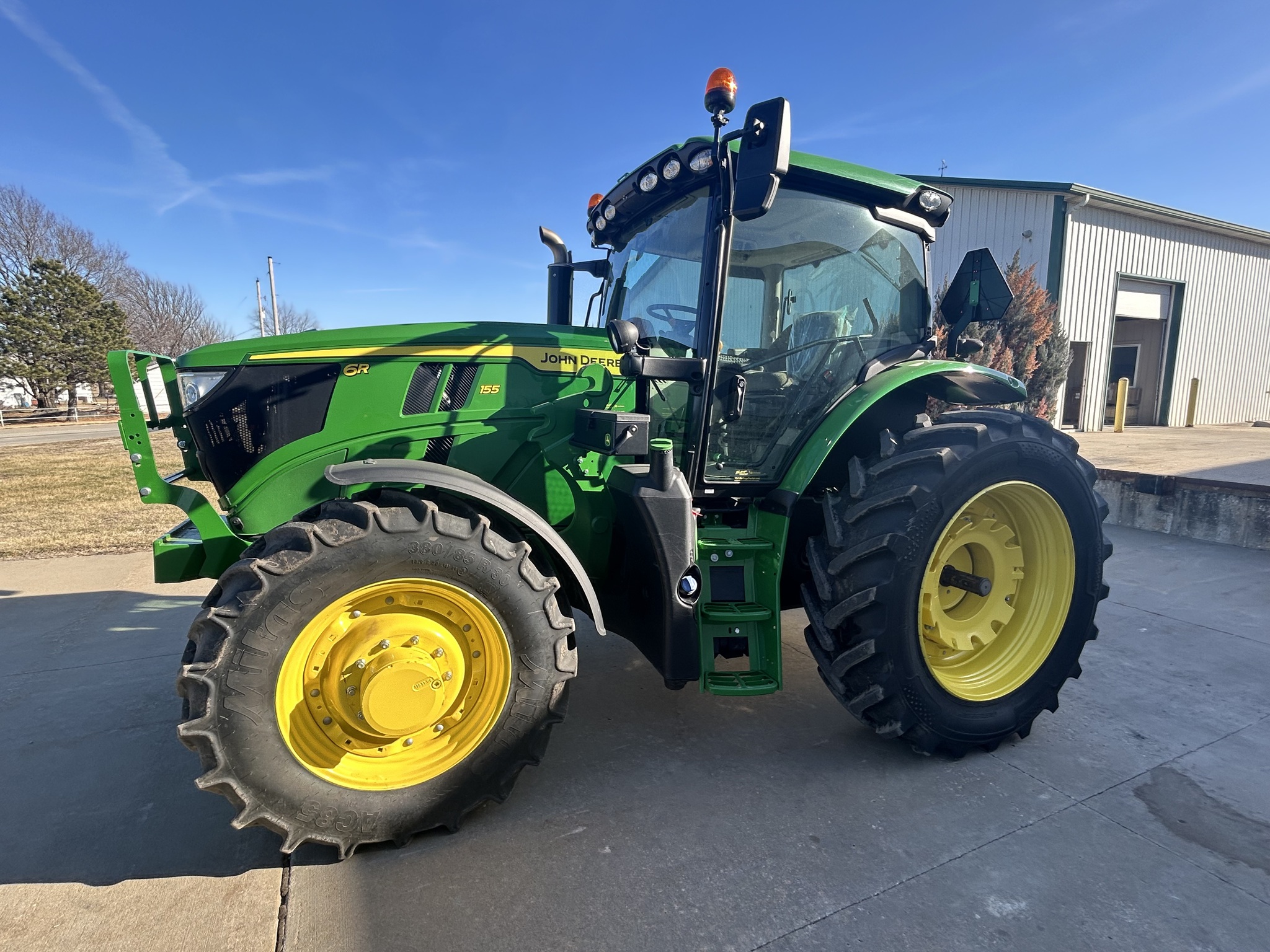  2025 John Deere 6R 155 at Heritage Tractor in Topeka, KS