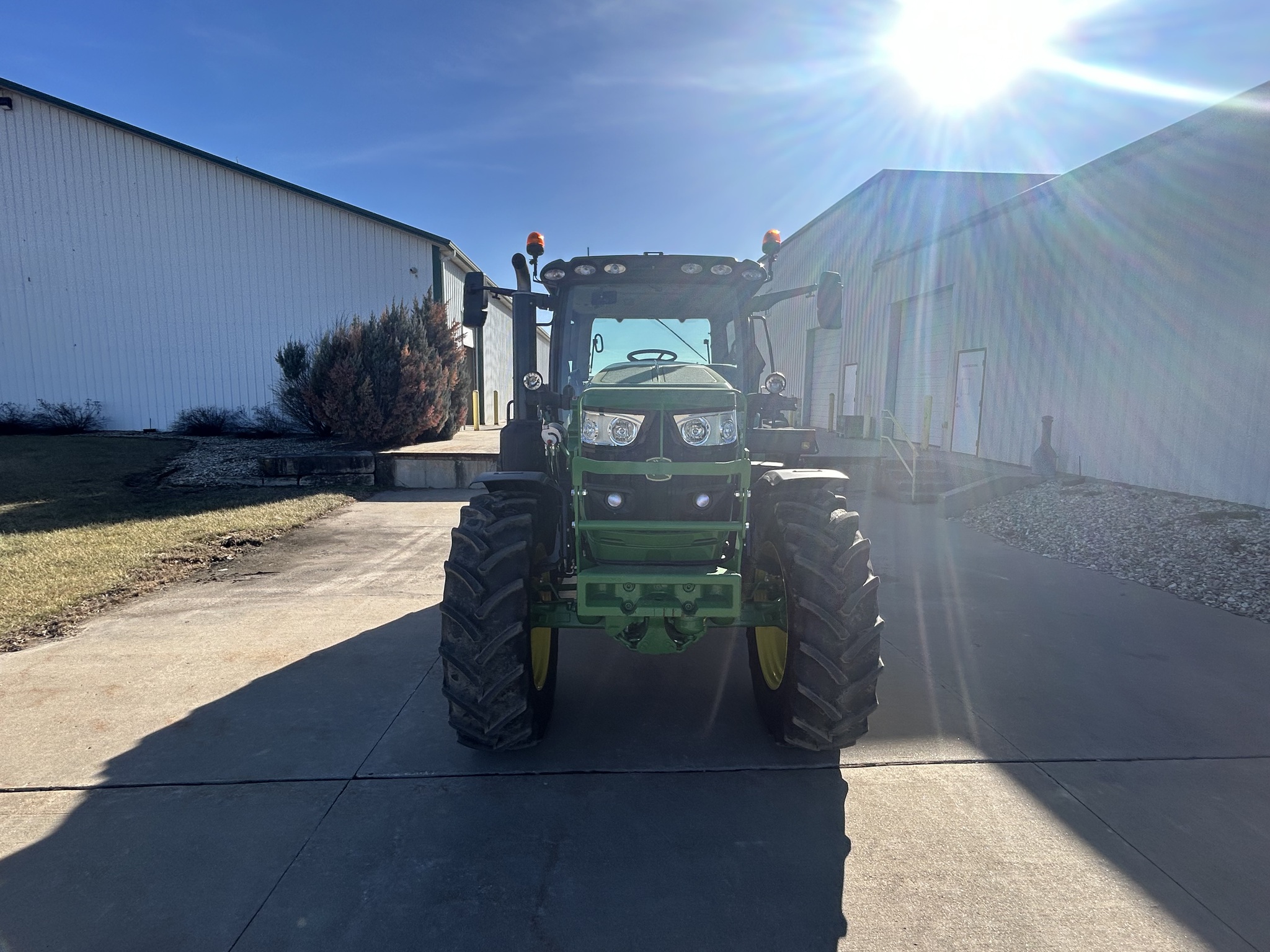  2025 John Deere 6R 155 at Heritage Tractor in Topeka, KS
