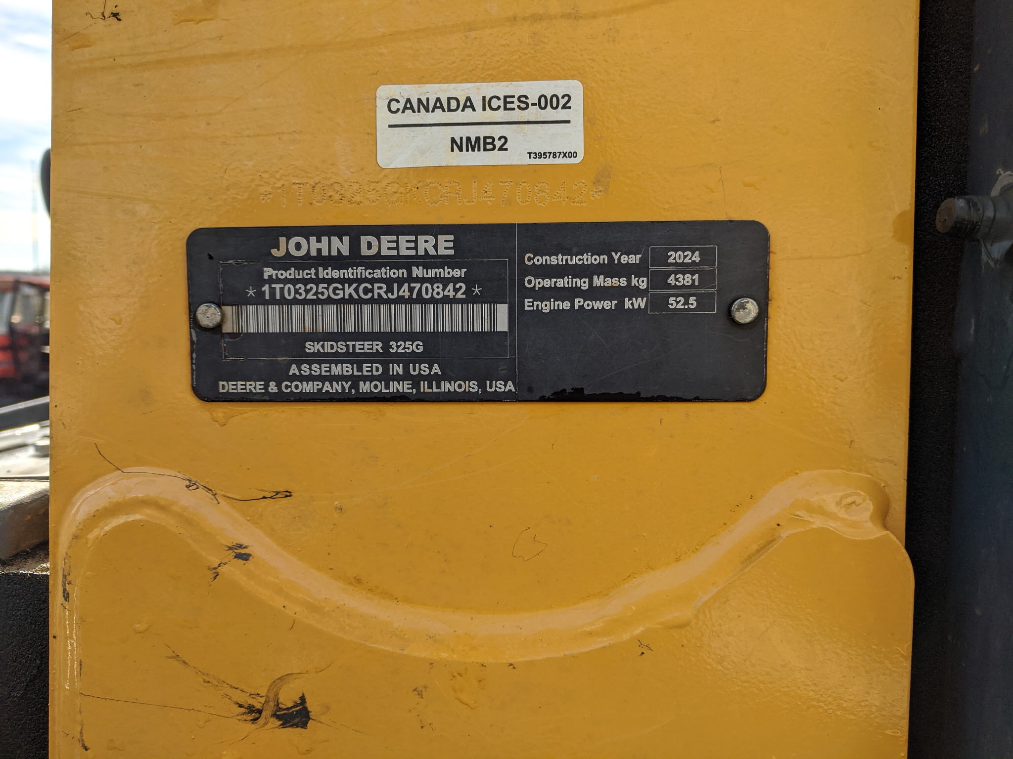  2024 John Deere 325G at Heritage Tractor in Rogersville, MO