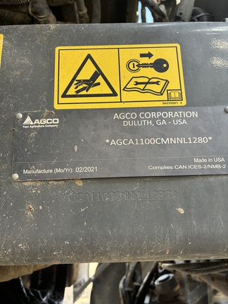 Photo of 2021 RoGator RG1100C