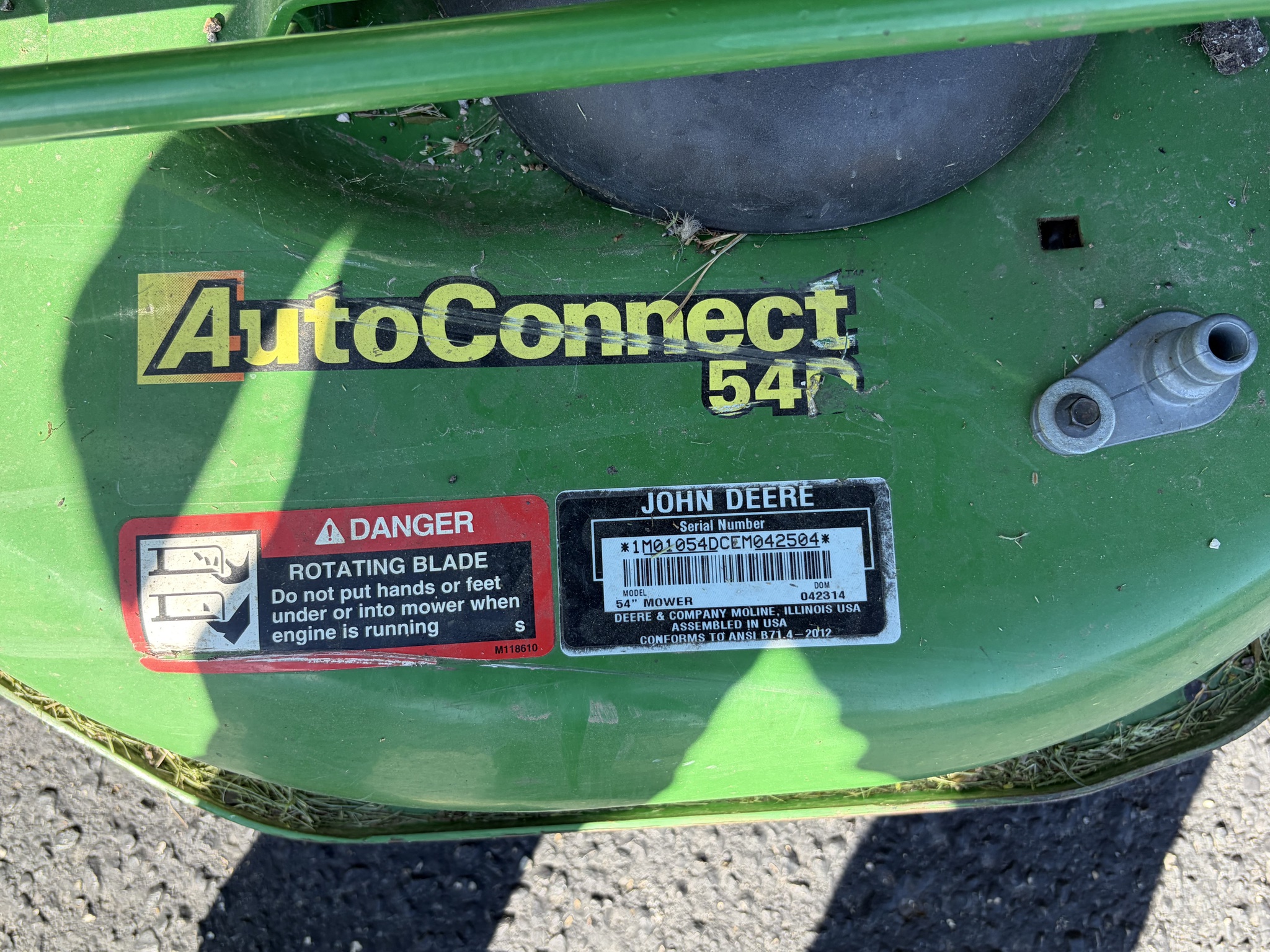 2013 John Deere 1023E Image 6