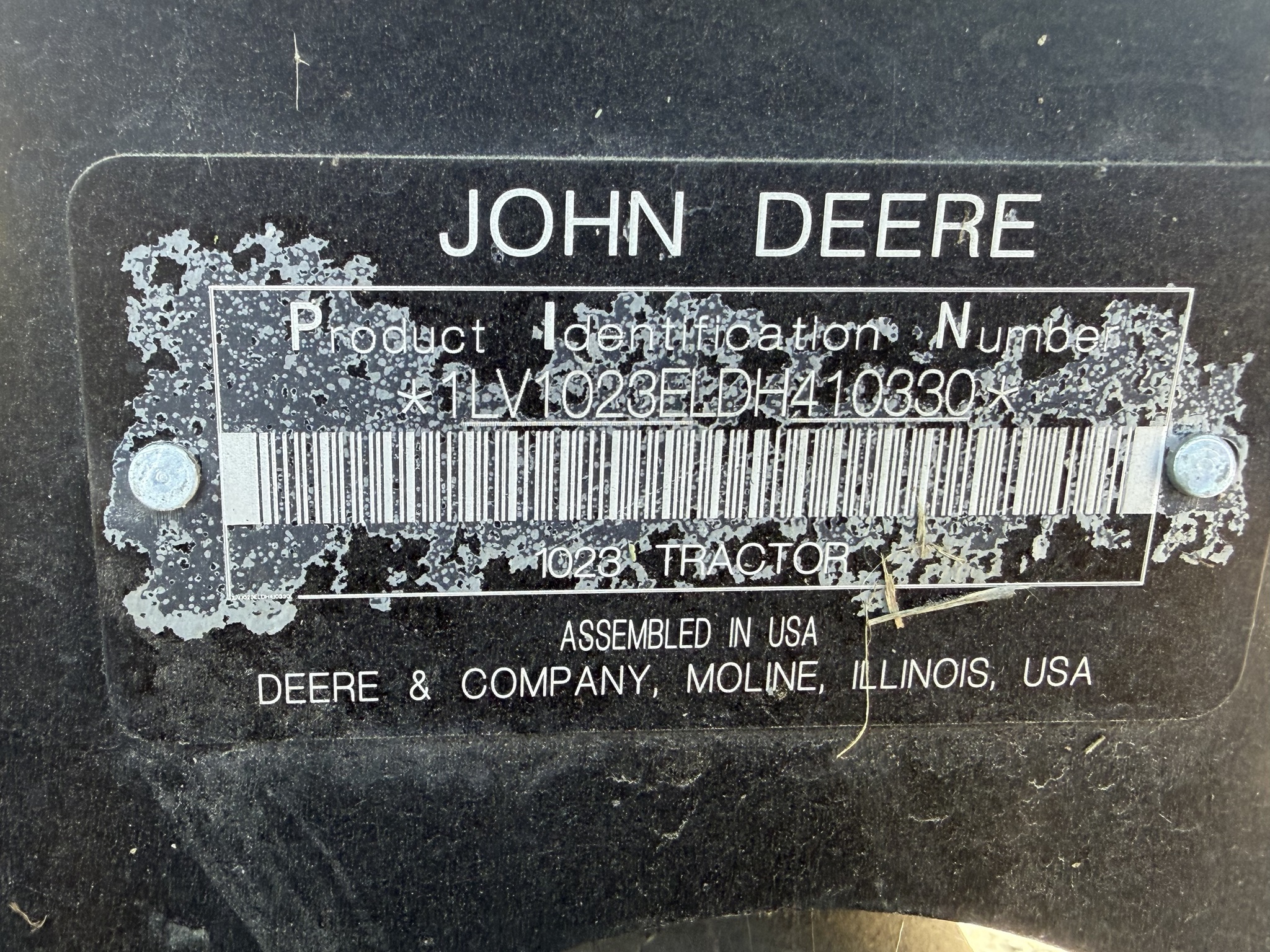 2013 John Deere 1023E Image 17