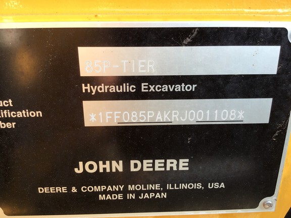 2024 John Deere 85 P-Tier