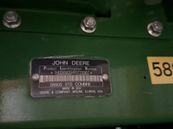 2015 John Deere S690 - Photo20