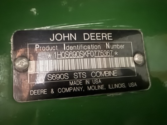 2015 John Deere S690 - Photo16