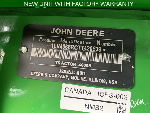 Photo of 2026 John Deere 4066R
