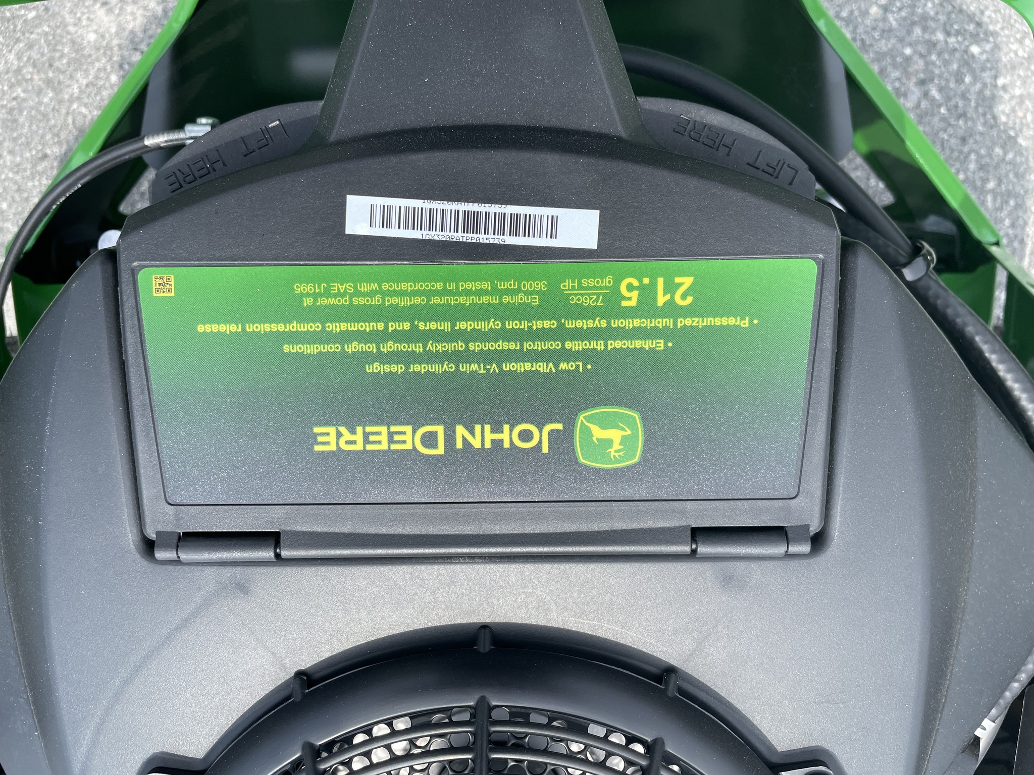 2023 John Deere Z320R Image 5