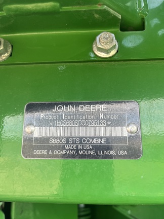 Used 2017 John Deere S680 Combines at Horizon Ag & Turf in Mayerthorpe, AB - Photo6