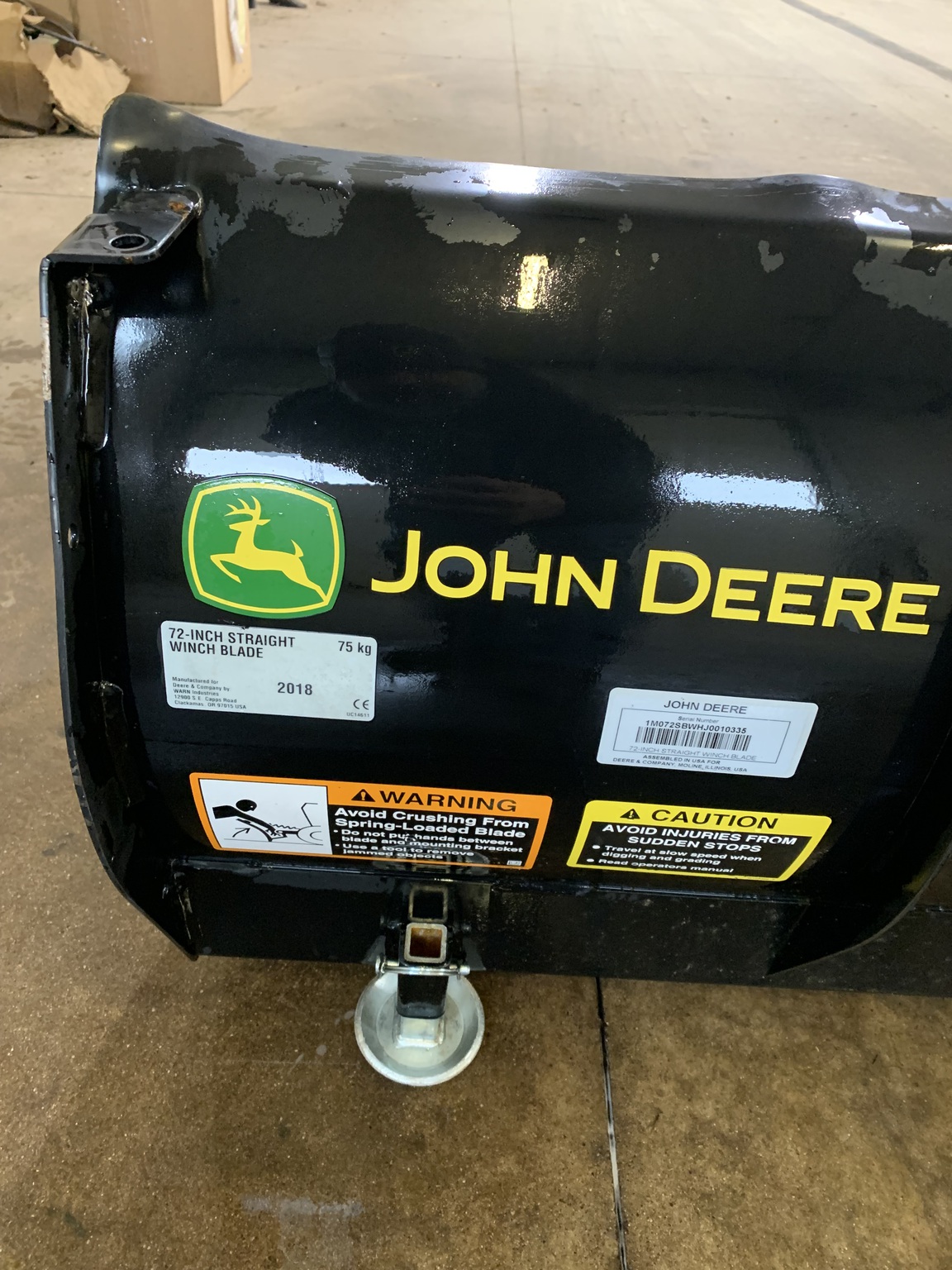 2018 John Deere 72