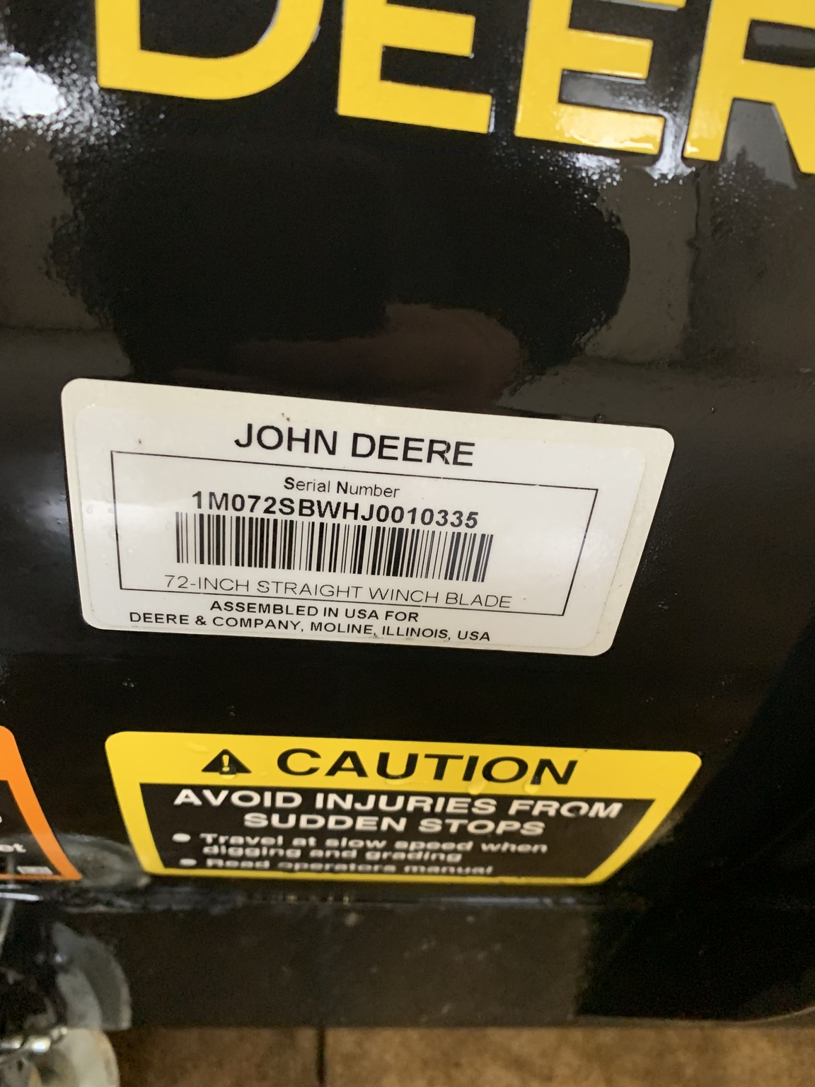 2018 John Deere 72