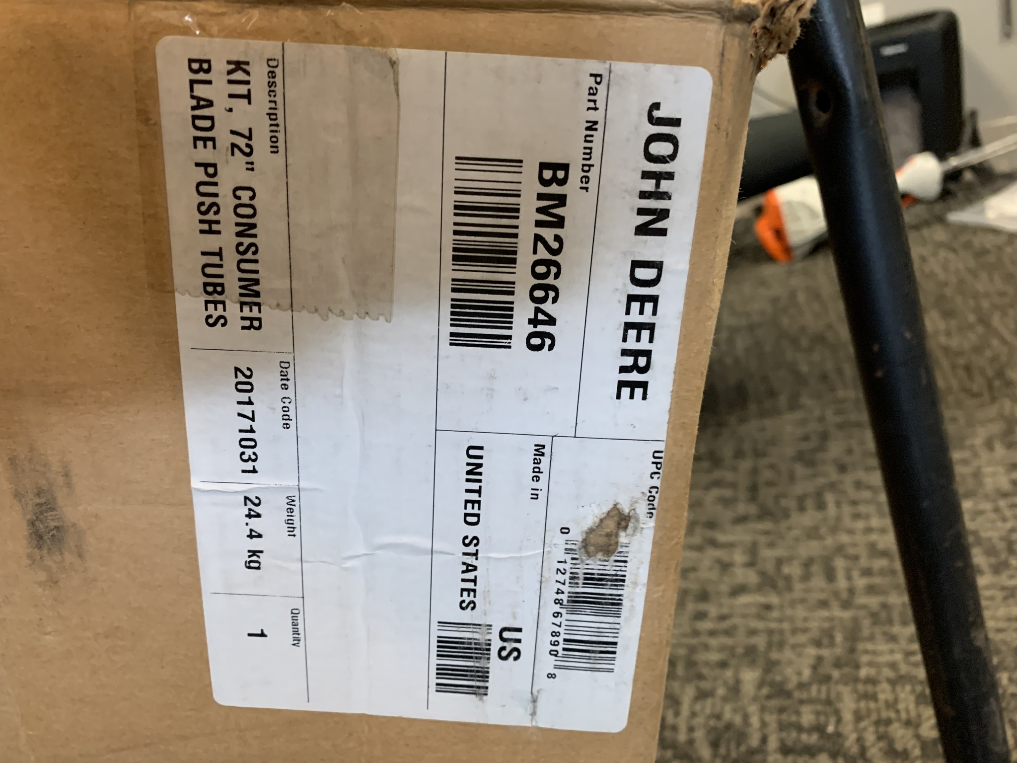 2018 John Deere 72