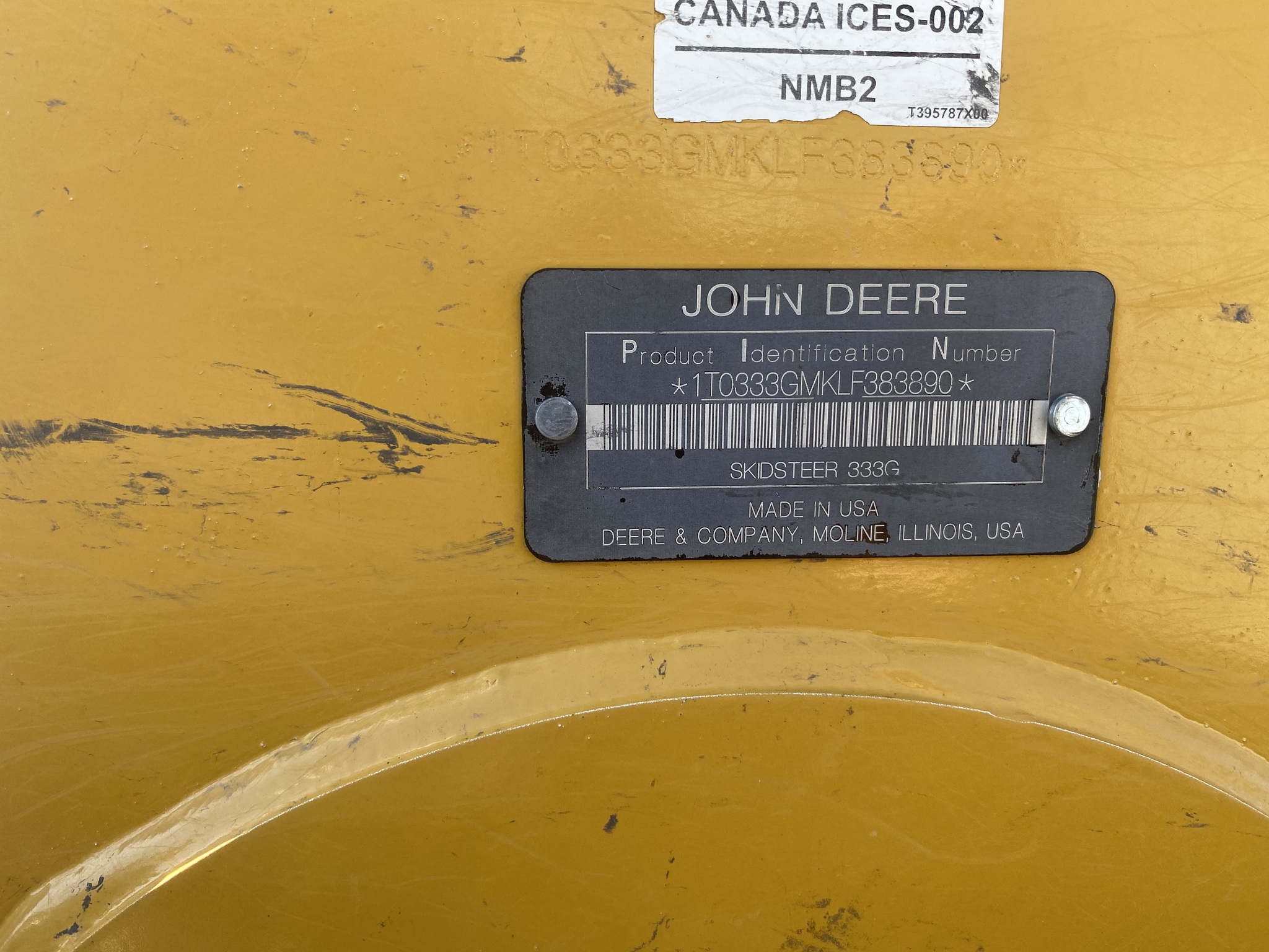  2020 John Deere 333G at Heritage Tractor in Harrison, AR