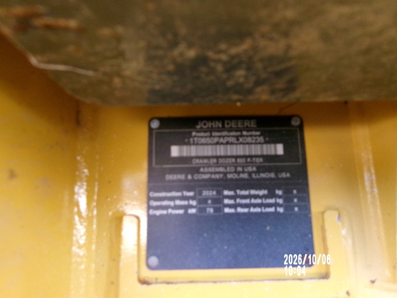 2024 John Deere 650 P
