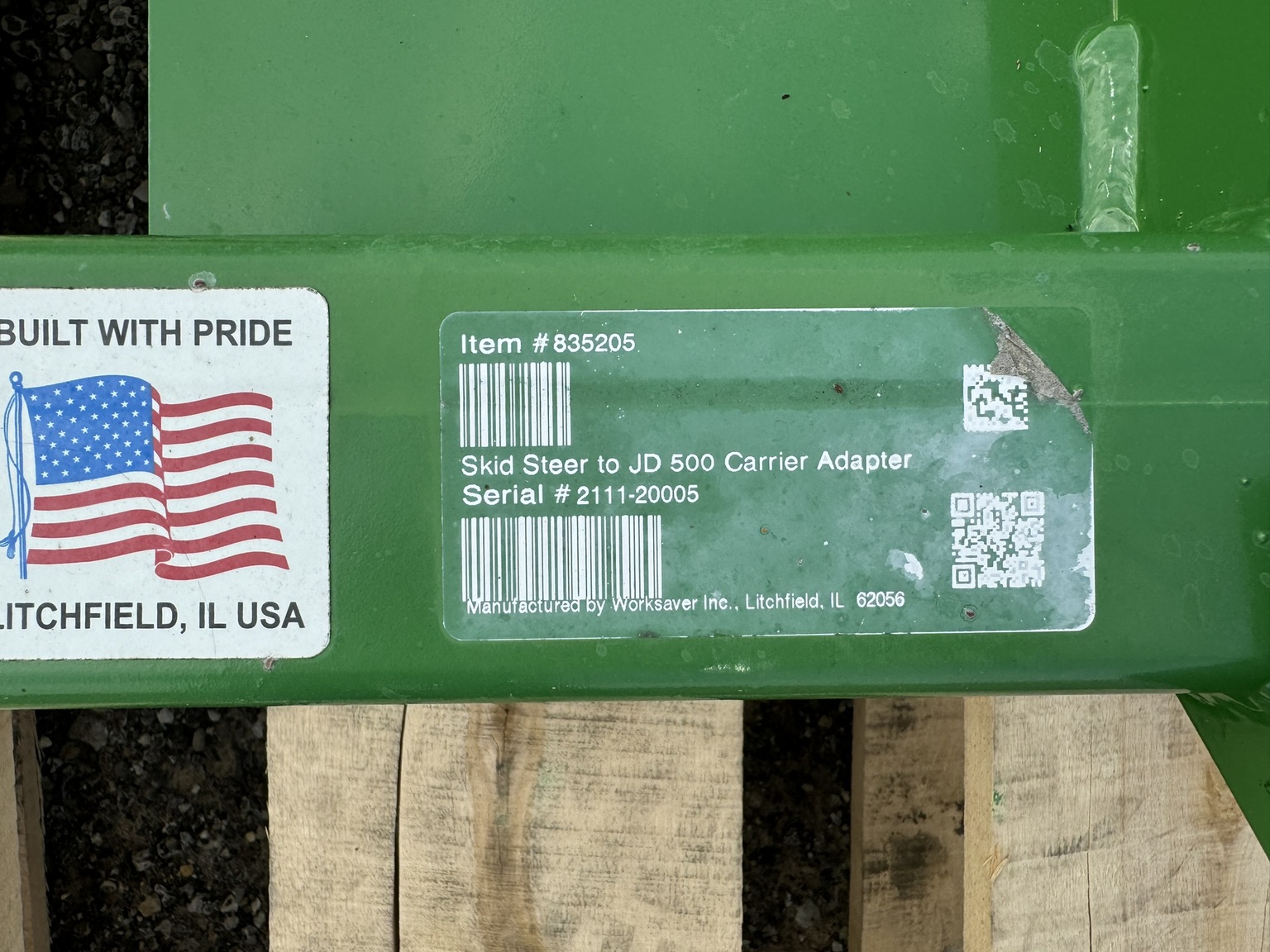 Used 2021 Worksaver 835205 CCE Attachments at Koenig Equipment in Greenfield, IN - PhotoXL1