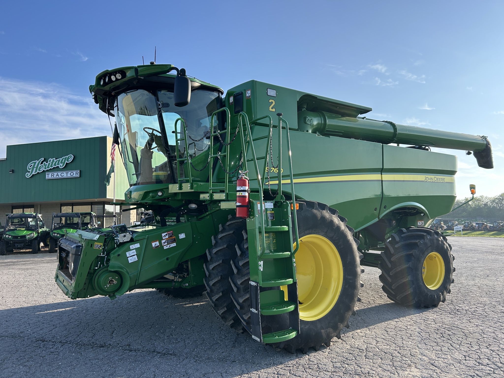  2024 John Deere S760 at Heritage Tractor in Baldwin City, KS