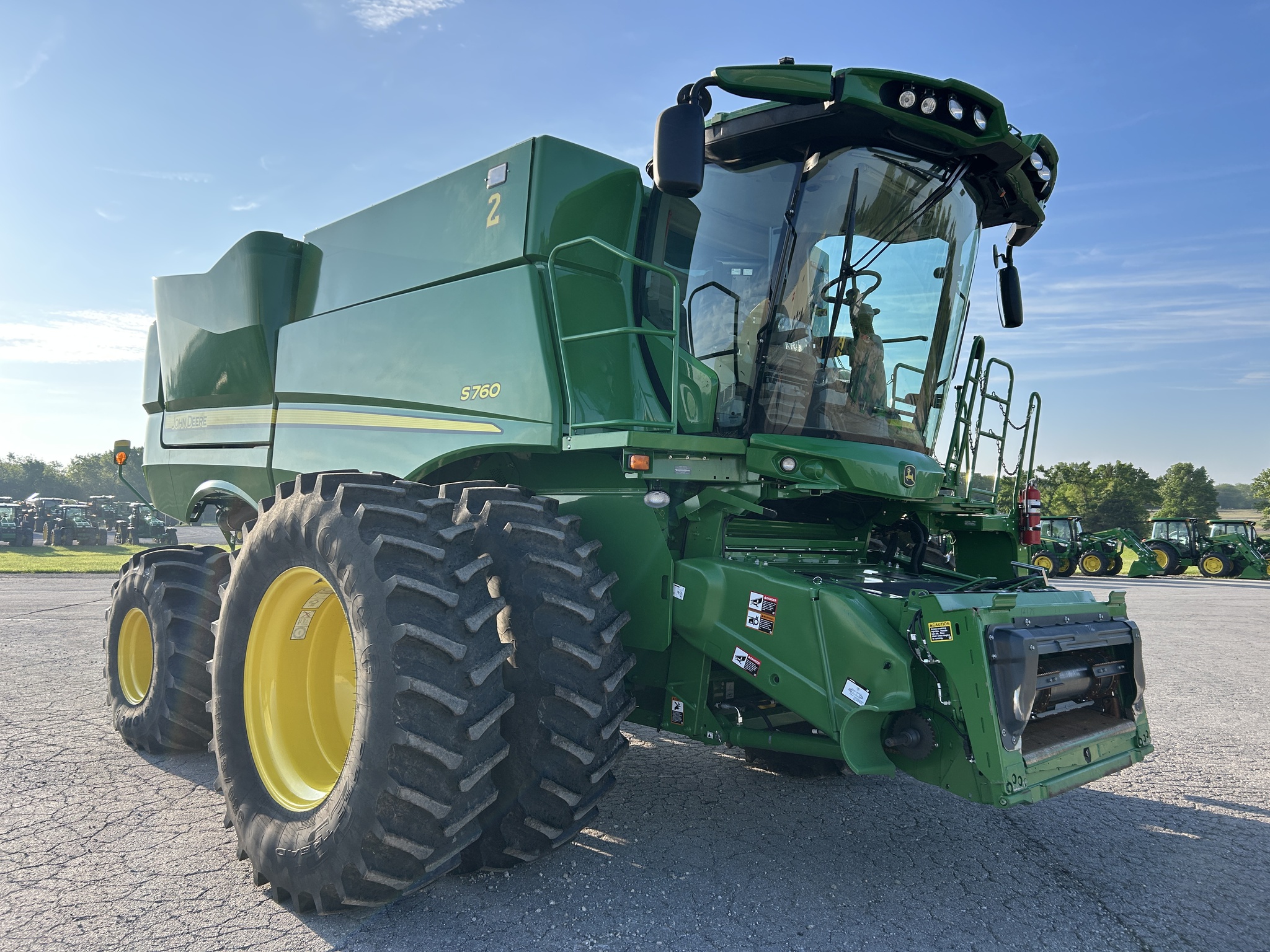  2024 John Deere S760 at Heritage Tractor in Baldwin City, KS