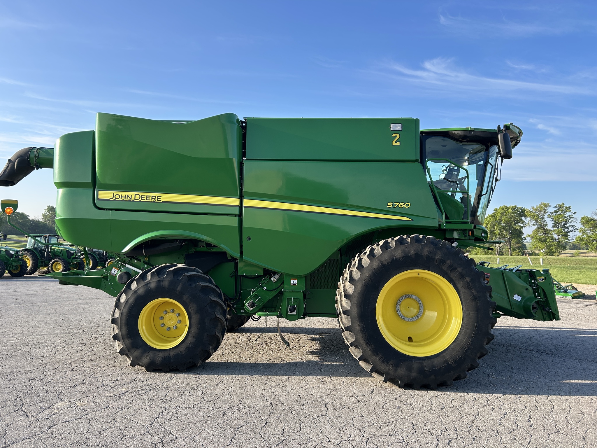  2024 John Deere S760 at Heritage Tractor in Baldwin City, KS