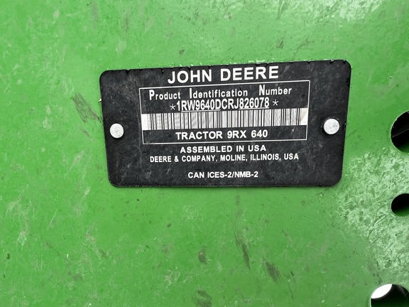 2024 John Deere 9RX 640 - Photo41