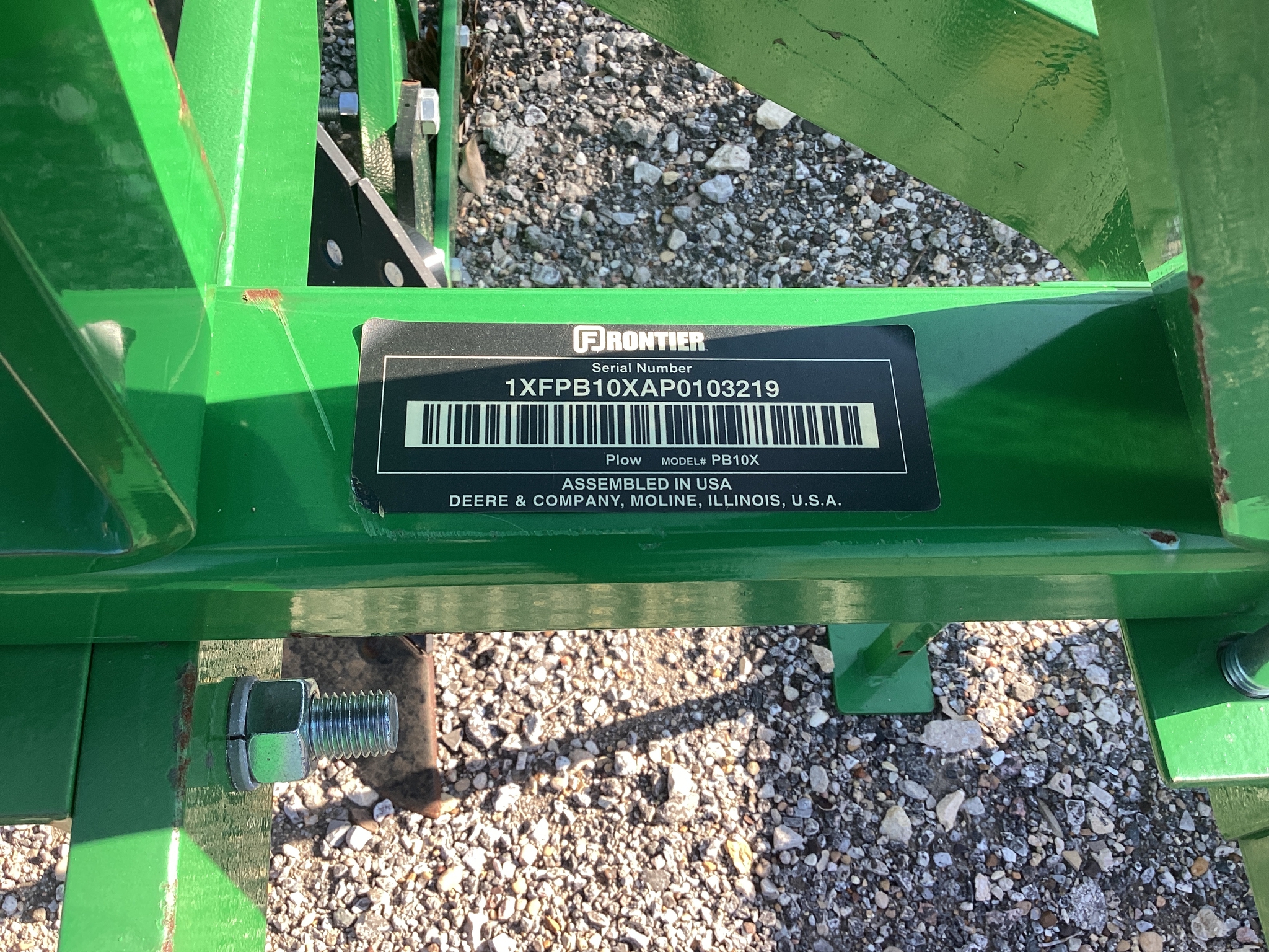 2023 Frontier PB1001 Image 4