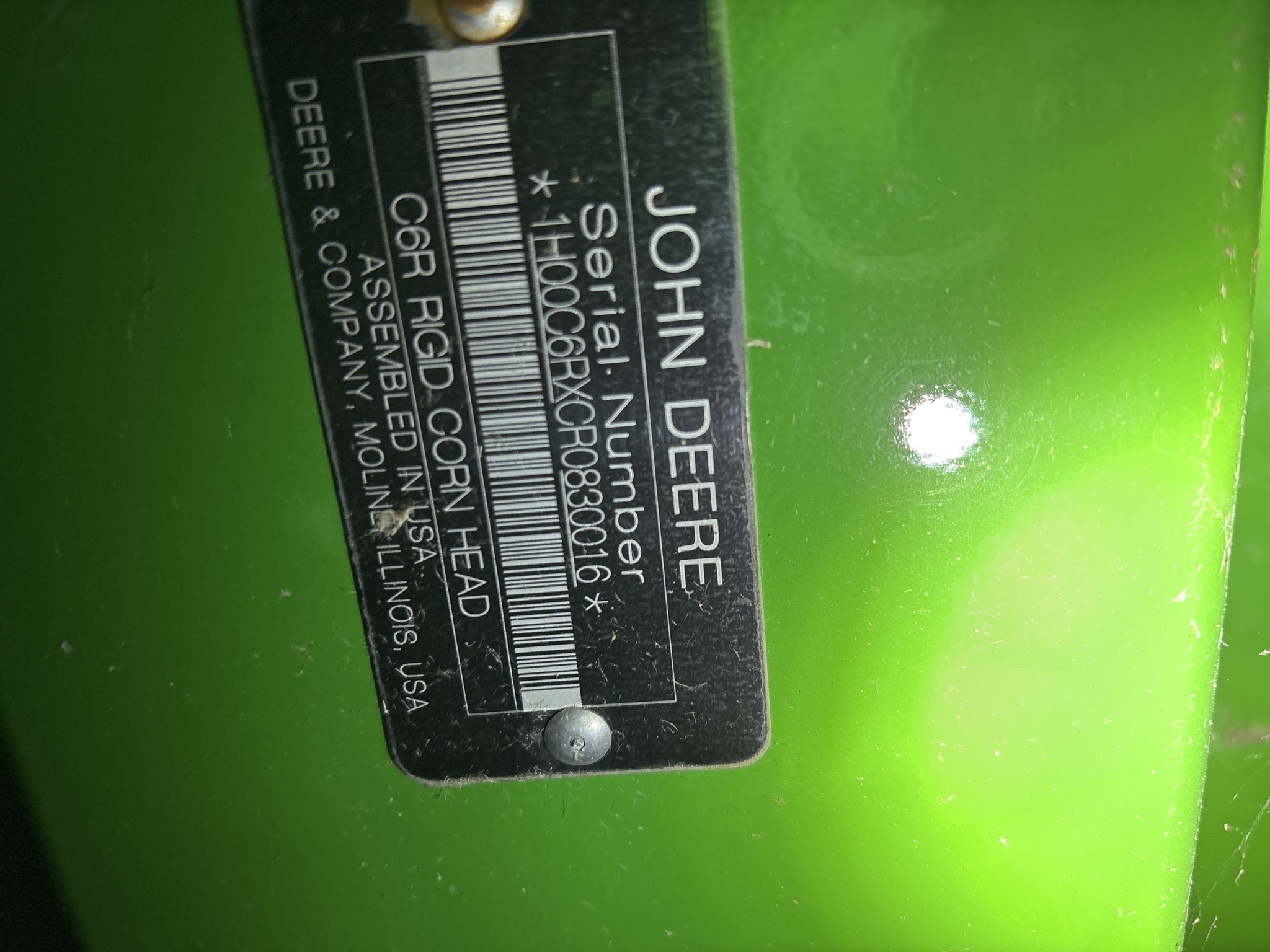 Used 2024 John Deere C6R Corn and Row Crop headers at Koenig Equipment in Anna, OH - PhotoXL8