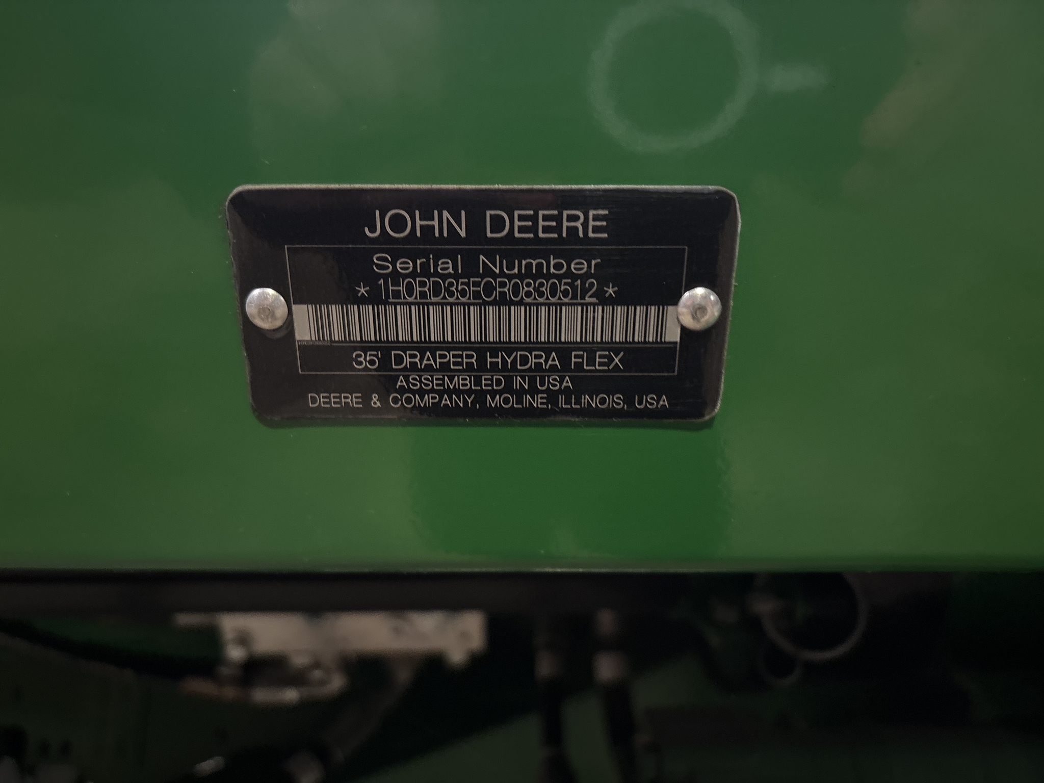 Used 2024 John Deere RD35F Combine Platforms at Koenig Equipment in Anna, OH - PhotoXL7