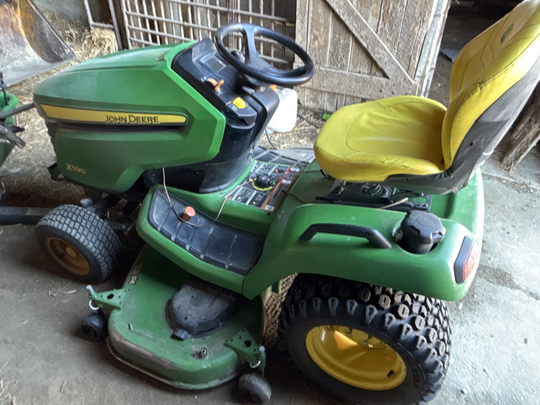 Used 2024 John Deere X590 Lawn & Garden Tractors at Koenig Equipment in Greenville, OH - PhotoXL1