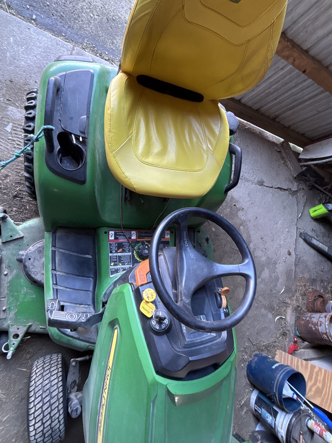 Used 2024 John Deere X590 Lawn & Garden Tractors at Koenig Equipment in Greenville, OH - PhotoXL5