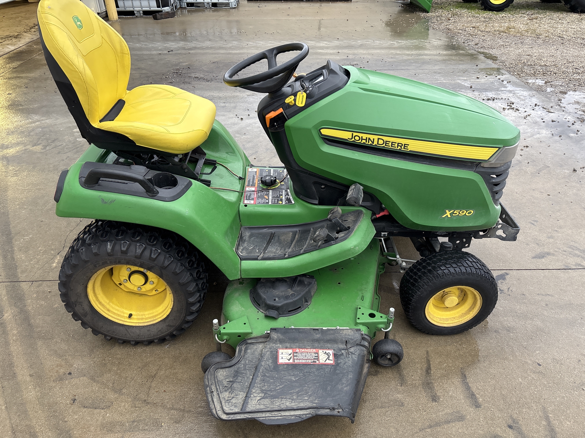 Used 2024 John Deere X590 Lawn & Garden Tractors at Koenig Equipment in Greenville, OH - PhotoXL1