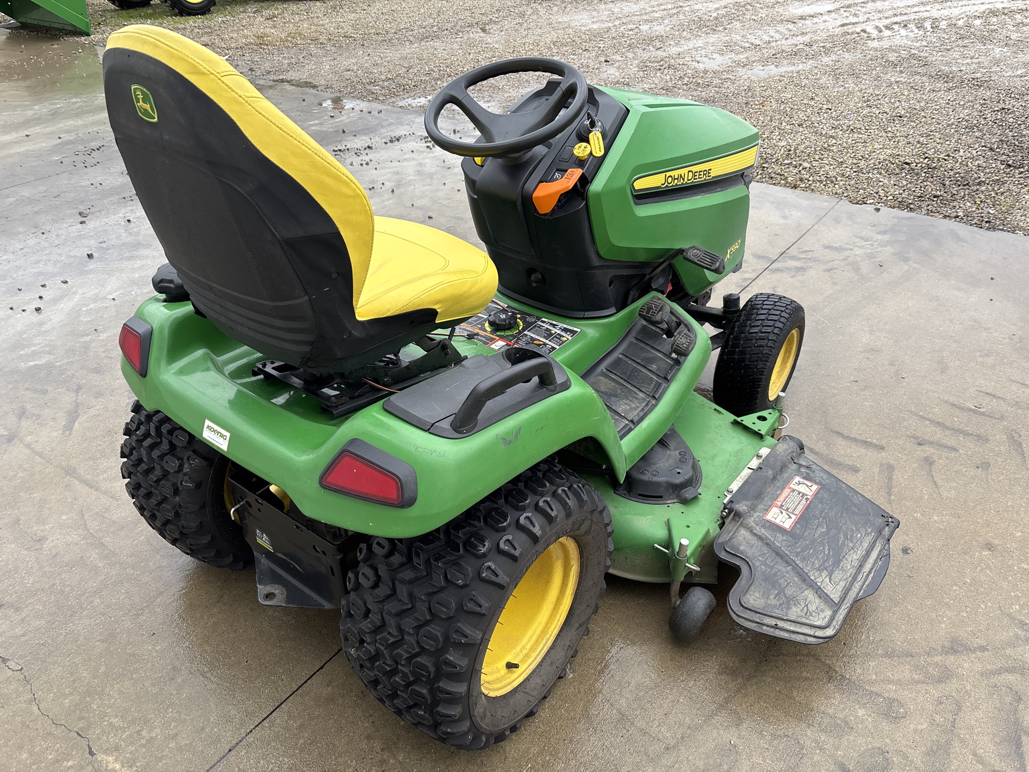 Used 2024 John Deere X590 Lawn & Garden Tractors at Koenig Equipment in Greenville, OH - PhotoXL7