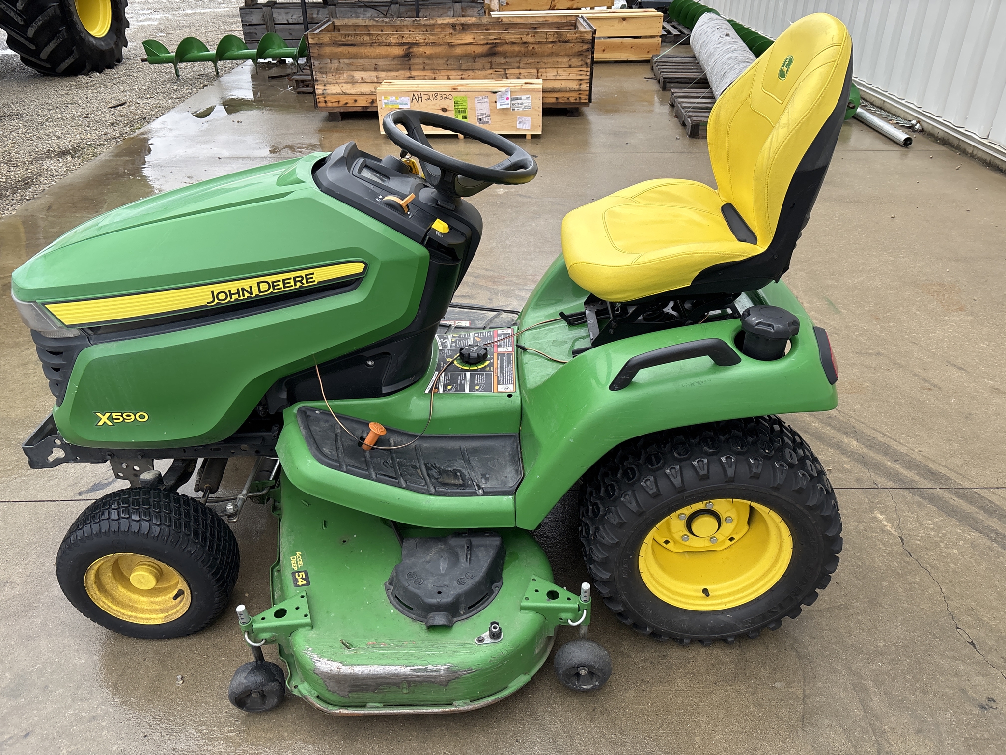 Used 2024 John Deere X590 Lawn & Garden Tractors at Koenig Equipment in Greenville, OH - PhotoXL0