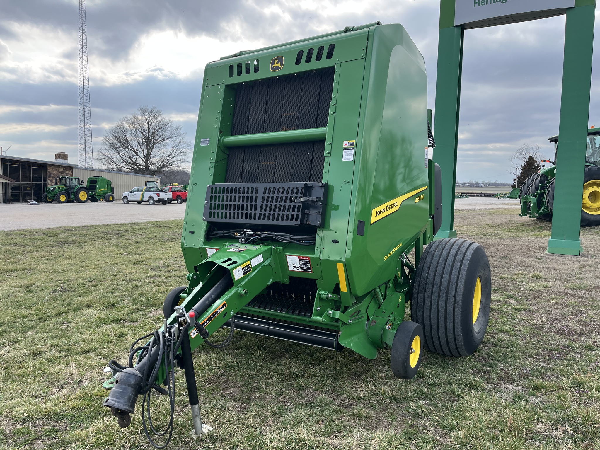  2024 John Deere 461M at Heritage Tractor in Lockwood, MO