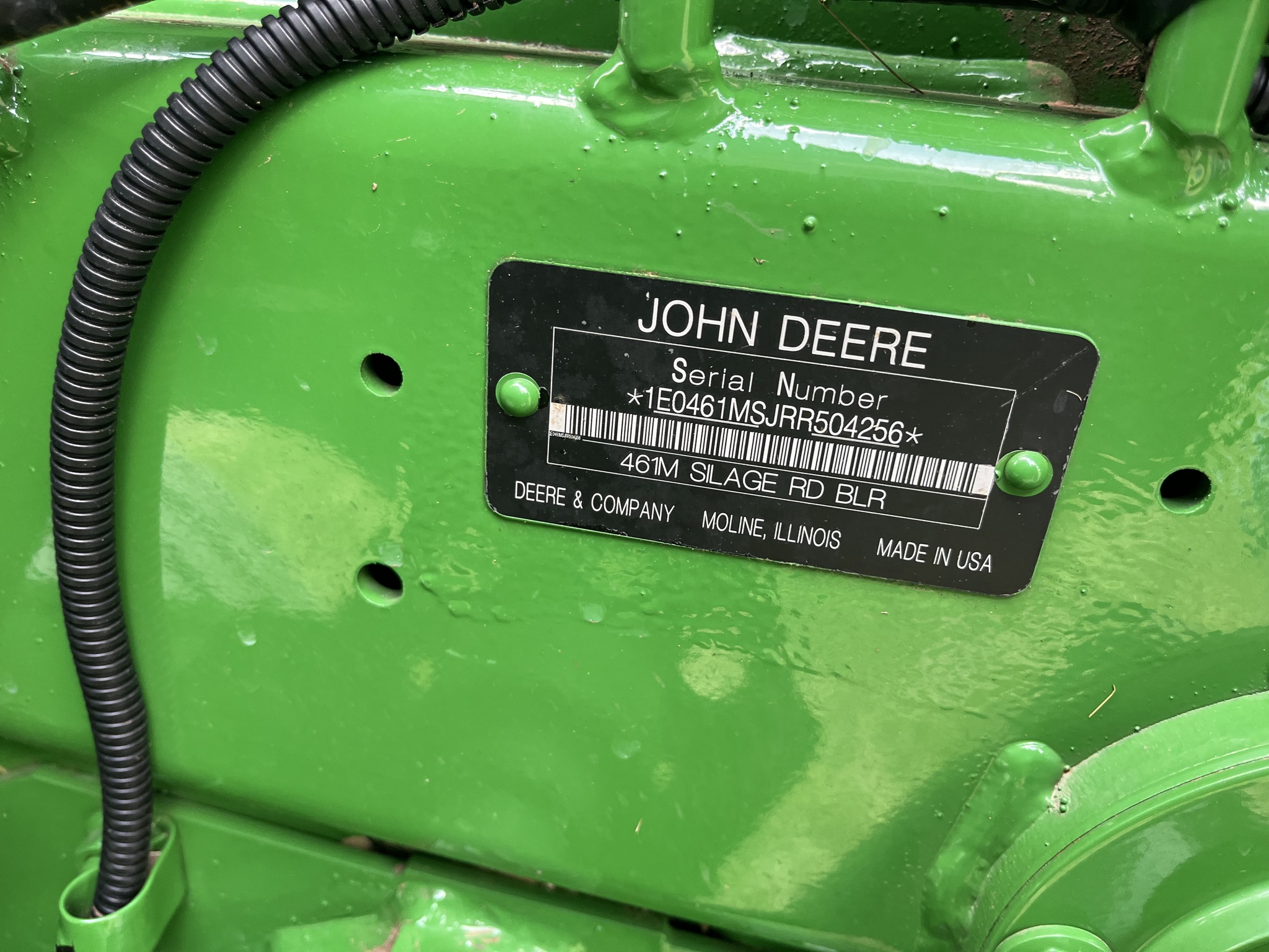  2024 John Deere 461M at Heritage Tractor in Lockwood, MO