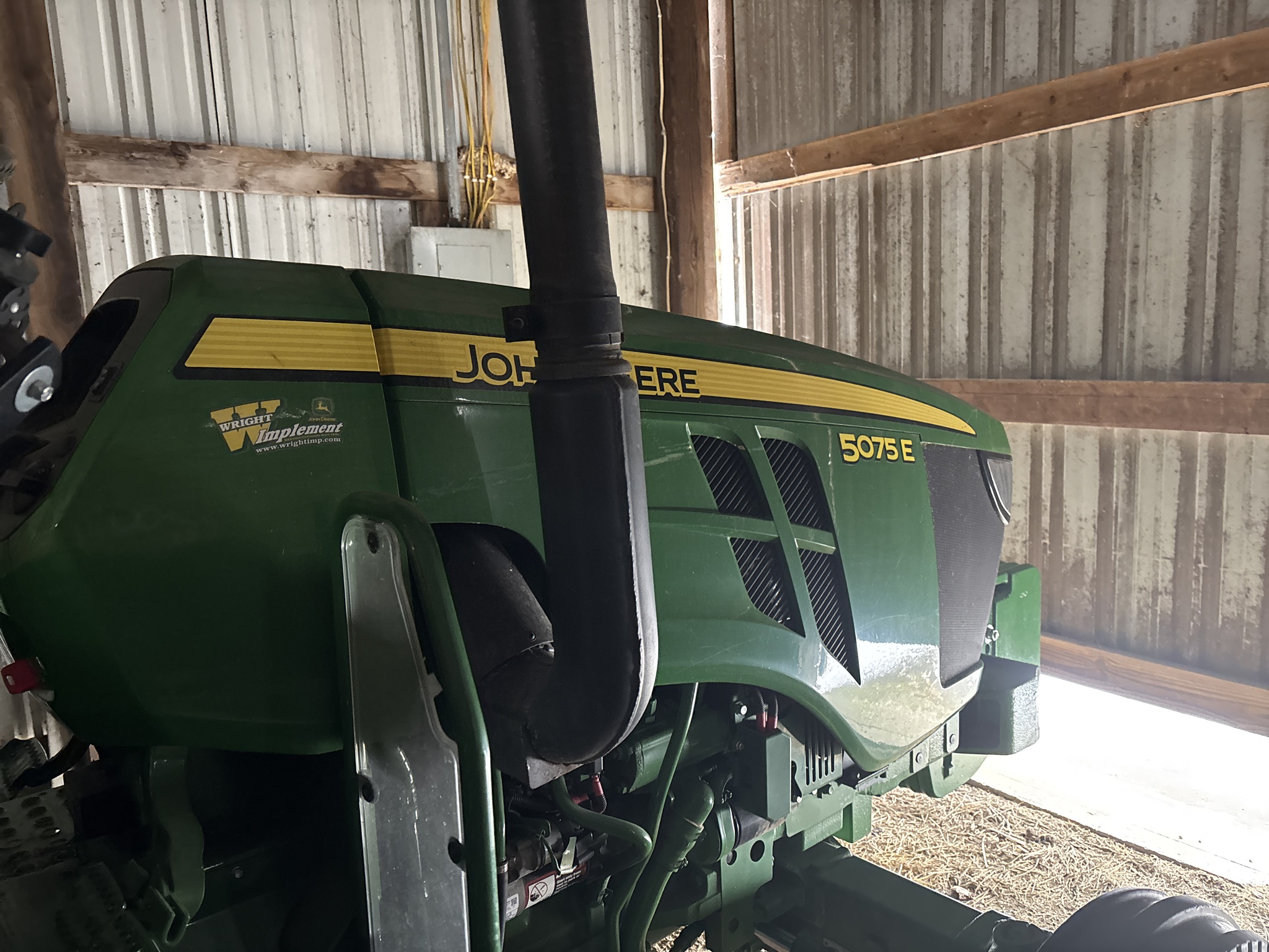 Used 2019 John Deere 5075E Utility Tractors at Koenig Equipment in Greenville, OH - PhotoXL5