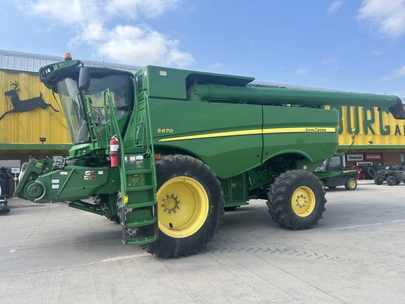 2014 John Deere S670 Used Equipment
