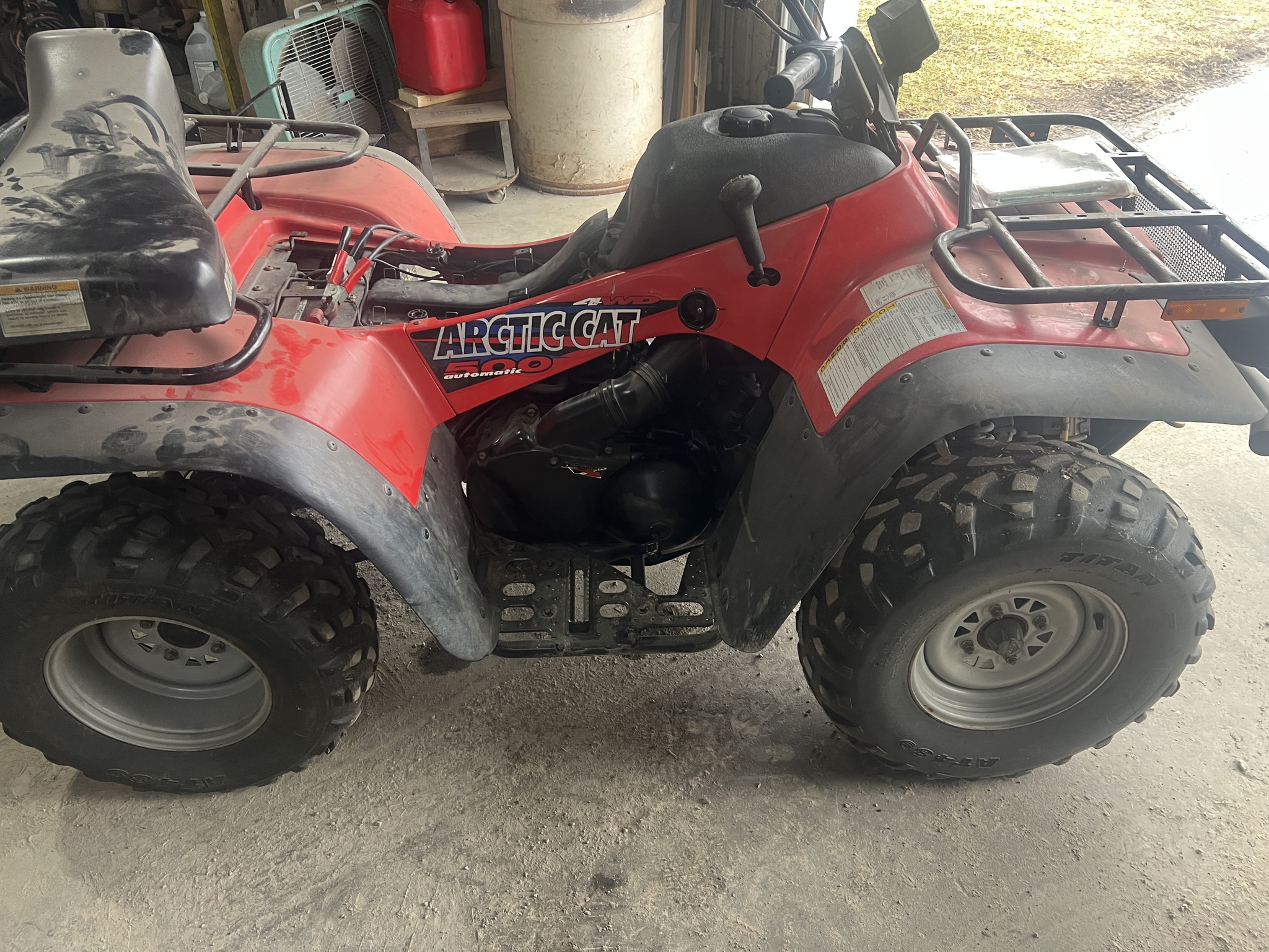 2000 Arctic Cat 500 4x4 Automatic Image 6