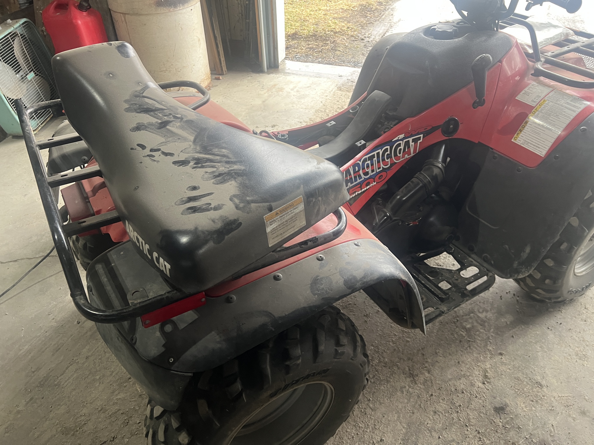 2000 Arctic Cat 500 4x4 Automatic Image 5