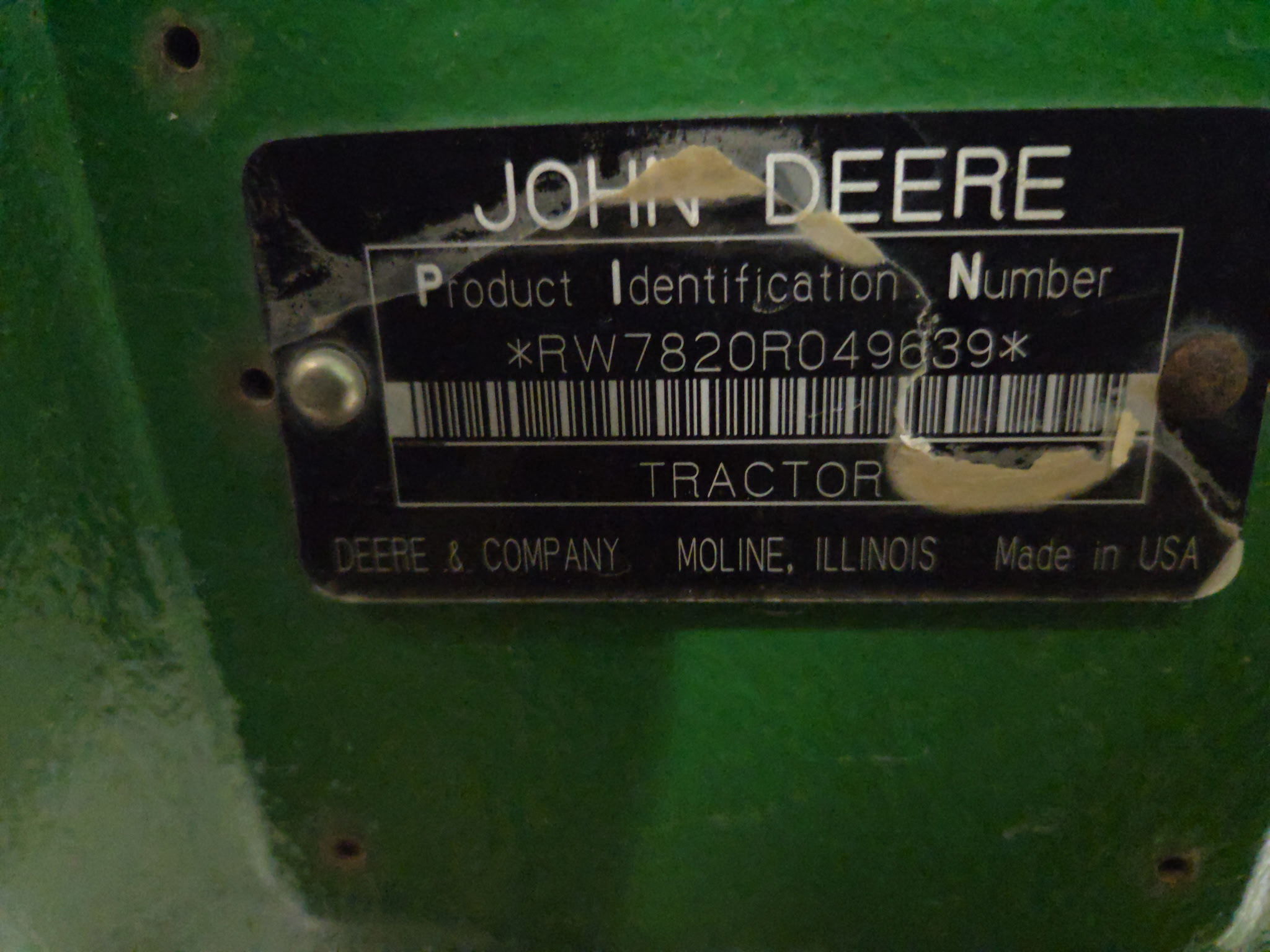 2006 John Deere 7820 Image 7