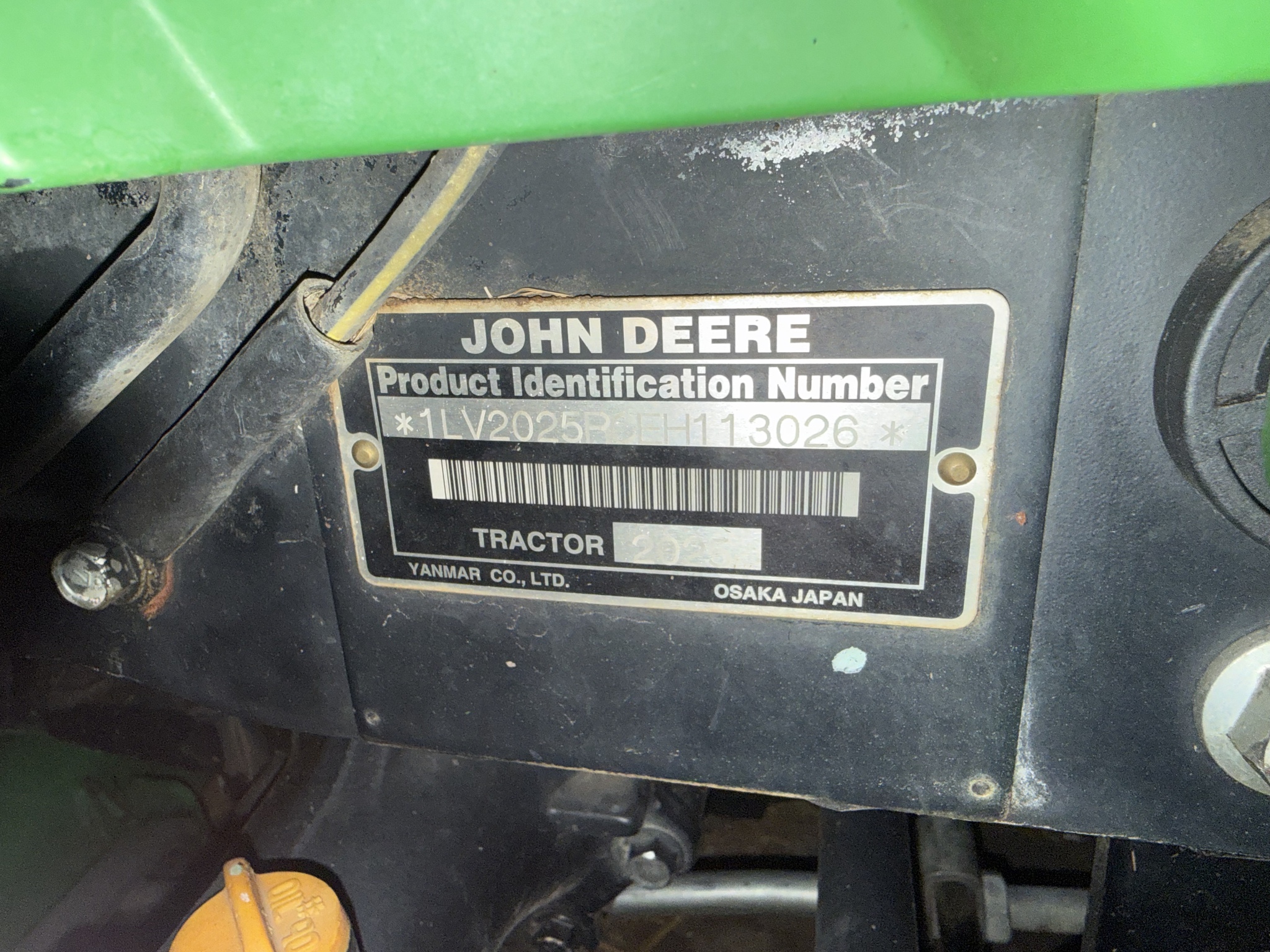 Used 2014 John Deere 2025R Compact Utility Tractors at Koenig Equipment in Knightstown, IN - PhotoXL7