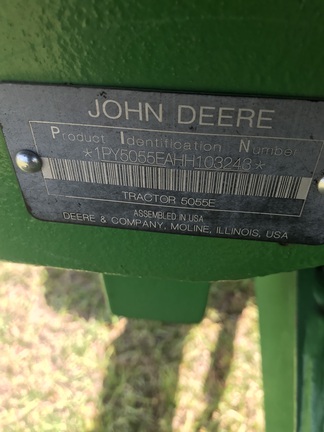 2017 John Deere 5055E-10