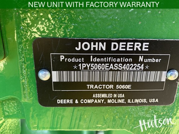 Photo of 2025 John Deere 5060E