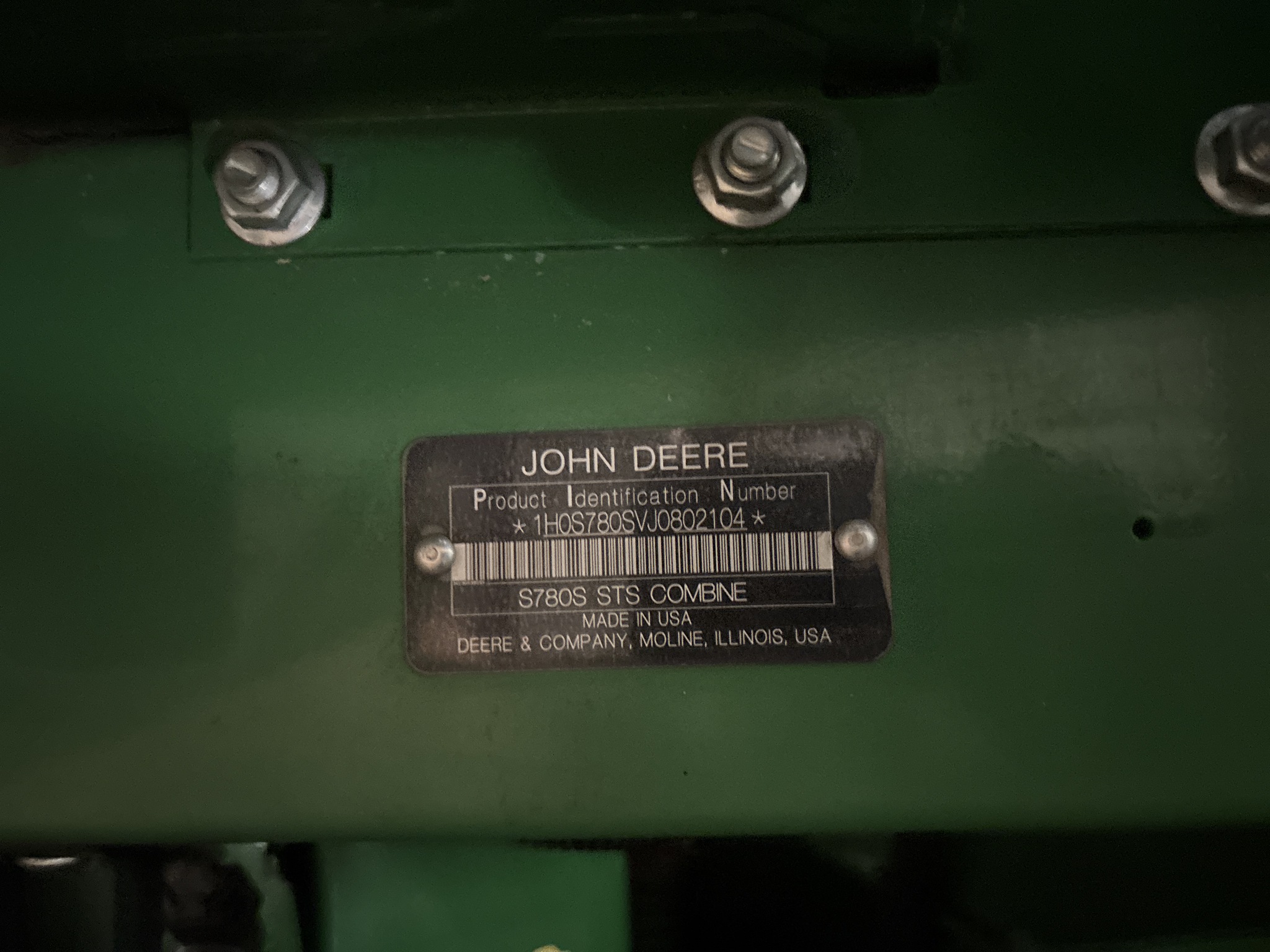 Used 2018 John Deere S780 Combines at Koenig Equipment in Oxford, OH - PhotoXL13