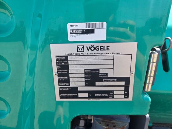2023 Vögele SUPER2000-3I