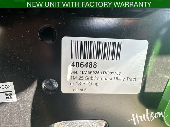 Photo of 2027 John Deere 1M 25