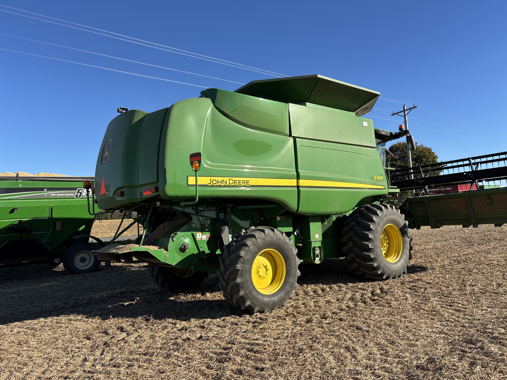 Used 2013 John Deere S550 Combines at Koenig Equipment in Anna, OH - PhotoXL6
