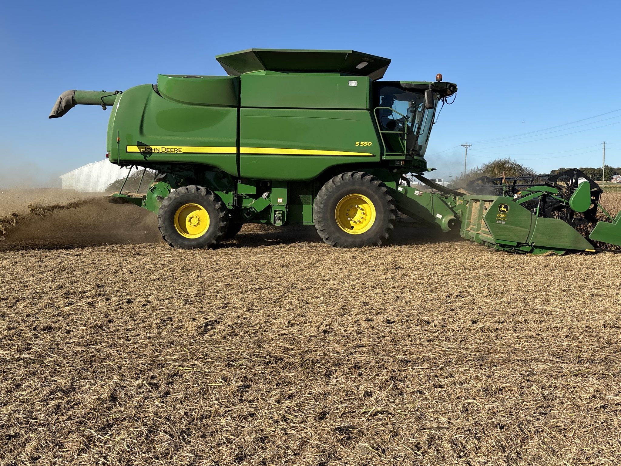 Used 2013 John Deere S550 Combines at Koenig Equipment in Anna, OH - PhotoXL1