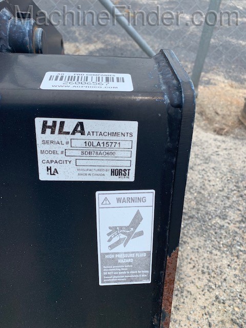 2000 HLA SBD78AO600 Image 2